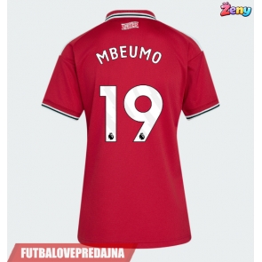 Lacne Ženy Futbalové dres Manchester United Bryan Mbeumo #19 2026-27 Krátky Rukáv - Domáci